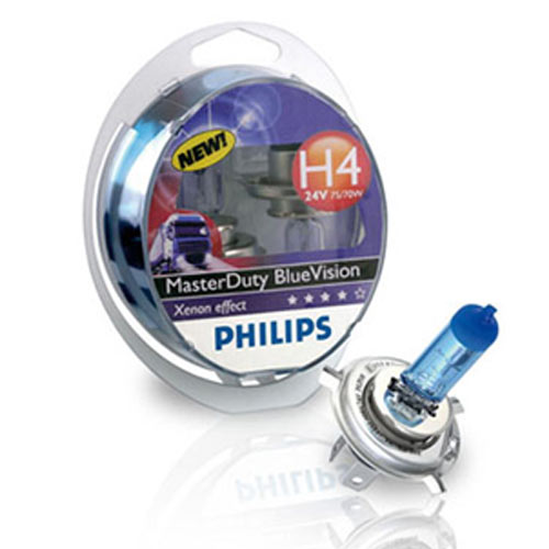 Ampoule Philips MasterDuty BlueVision 24V 70W H7