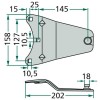 Porte-couteaux Deutz-Fahr (YA-0335KO)