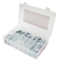Assortiment de ressorts de traction et de compression 200 pièces