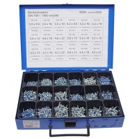 Assortiment de vis à tôle env. 1600 pièces