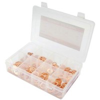 Assortiment de rondelles en cuivre 240 pièces