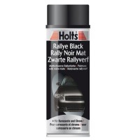 Peinture mate noire Rallye Black 400 ml