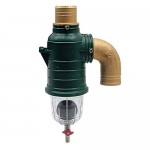 Siphon sécurité droit MZ Ø 60 mm avec soupape de décharge 3/4" 