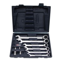 Jeu de clés mixtes réversible à cliquet 10 pièces KS Tools