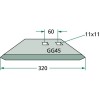 Soc à ailettes gauche Rabewerk (63425003)