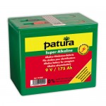 PATURA - Pile alcaline pour électrificateurs 9V/75Ah