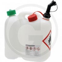 Jerrican à double compartiment - 5 litres et 3 litres