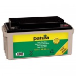 PATURA - Super batterie fixée AGM 12 V / 50 Ah, pour électrificateurs 12 V, tous positionnements