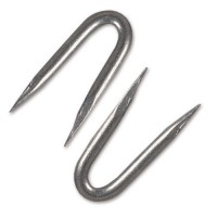 Crampillons zingage zinc/ alu 3,8 x 38 mm 1 kg