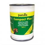 Patura Ruban COMPACT PLUS blanc 40 mm - 200 m