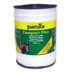 Patura Ruban COMPACT PLUS blanc 20 mm - 200 m