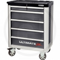 Servantes d'atelier ULTIMATEplus, avec 5 tiroires, gris/argent - KS Tools 