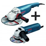 BOSCH Pack Meuleuses angulaires GWS 20-230 H + GWS 850 C