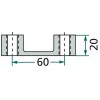 Écrou étrier HD M16 x 1,5 mm 