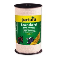 Patura Ruban STANDARD blanc 10 mm - 200 m