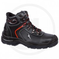 Bottines de sécurité S3 noires, chaussures montantes