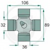 Weasler Croisillon kit de joints P, br pour transmission grand angle
