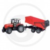 Bruder - Tracteur Massey Ferguson 7480 avec benne basculante