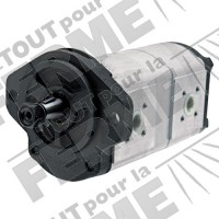 Pompe hydraulique à double effet adaptable pour RENAULT