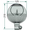 Gyrophare 12 V forme compacte
