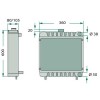 Radiateur pour tracteur John Deere (AT20849)