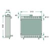 Radiateur pour tracteur John Deere (RE21894, AR79450, AR79541, AR90738)