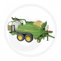 Bruder Combinaison enrubanneuse à balles rondes John Deere C441R