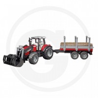 Massey Ferguson avec chargeur frontal