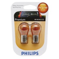 Ampoules Philips Premium T4W - 12V 5W (avec culot en verre)