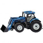 TRACTEUR TELECOMMANDE NEW HOLLAND T7.315 AVEC CHARGEUR AU 1/32EME SIKU