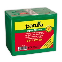 PATURA - Pile cloture super alcaline 9V/175Ah