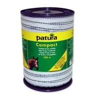 Patura Ruban COMPACT blanc-vert 20 mm - 400 m