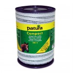 Patura Ruban COMPACT blanc-vert 20 mm - 200 m