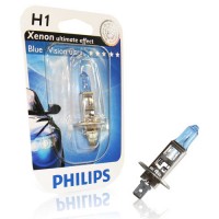 Ampoule Philips BlueVision Ultra H1 12V 55W