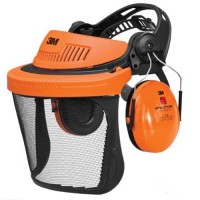 Protection anti-bruit avec visière en acier Peltor 3M G500