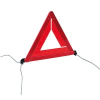 Triangle d'avertissement /de signalisation , ECE (EAQ avec barre), avec pieds. 