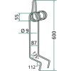 Dent de semoir Accord (495754)